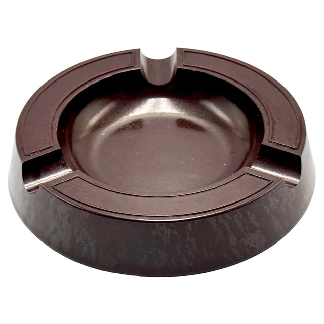 Czechoslovakian Art Deco Bakelite Ashtray, 1930s For Sale