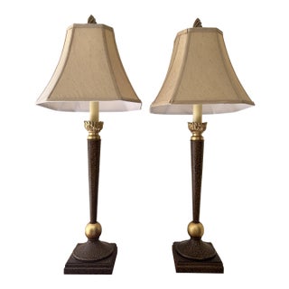 1980s Neoclassical Revival Table Lamps - a Pair For Sale
