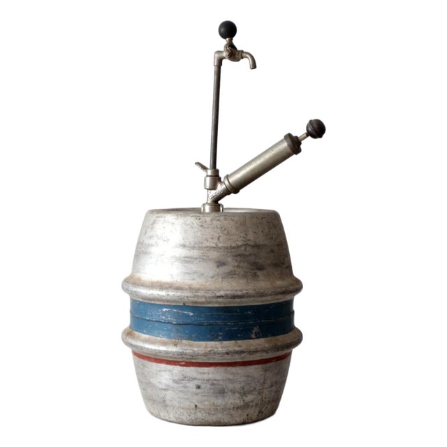 Vintage 1965 Drewrys Aluminum Beer Keg - Quarter Barrel For Sale
