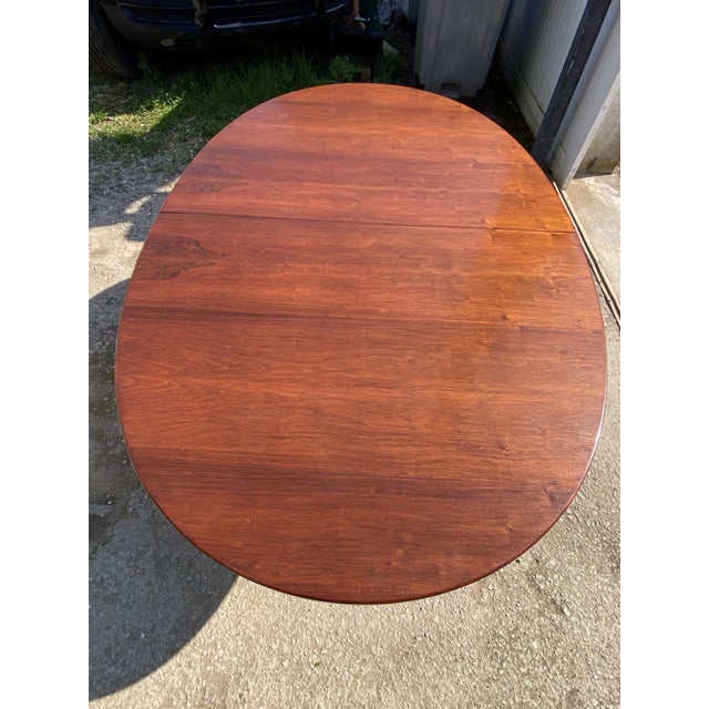 Wood Scandinavian Baumann Round Oval Table in Rosewood, 1960s, Set of 3 For Sale - Image 7 of 18