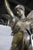 Rouge Marble Pedestal With Bronze E. Piccault Statue For Sale - Image 18 of 18