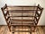 Antique Oak Shoe Factory Rolling Rack on Original Industrial Casters C. Late 19th Century For Sale - Image 11 of 15