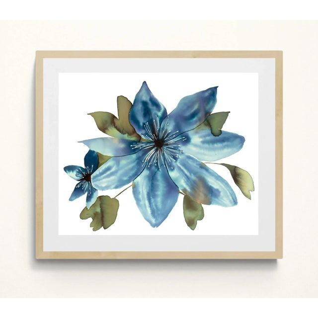 Original ink painting on 140 lb Arches cold press paper Artist: Elizabeth Becker Year: 2024 Image and Paper Size: 16" x...