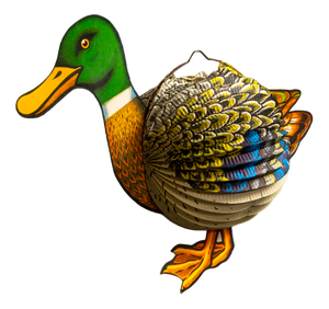 Paper Duck Lantern, West Germany, 1960s