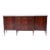 20th Century Mirrored Top & Mahogany Wood Sideboard/Credenza by Dessin Fournir For Sale