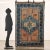 Kasak rug in cotton and wool, large knot, hand made. This piece is attributed to the mentioned designer/maker. It has no...