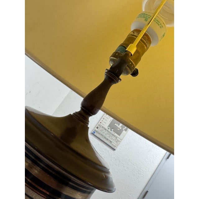 Circa 1980's Japanese Imari Table Lamp For Sale - Image 4 of 12