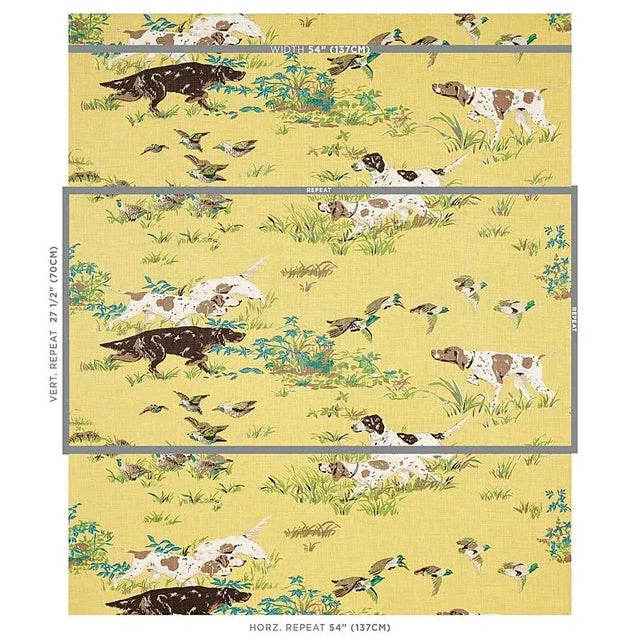 With its field dogs and fluttering quail, Pointers is a classic hunting scene that speaks to lovers of canines and country...