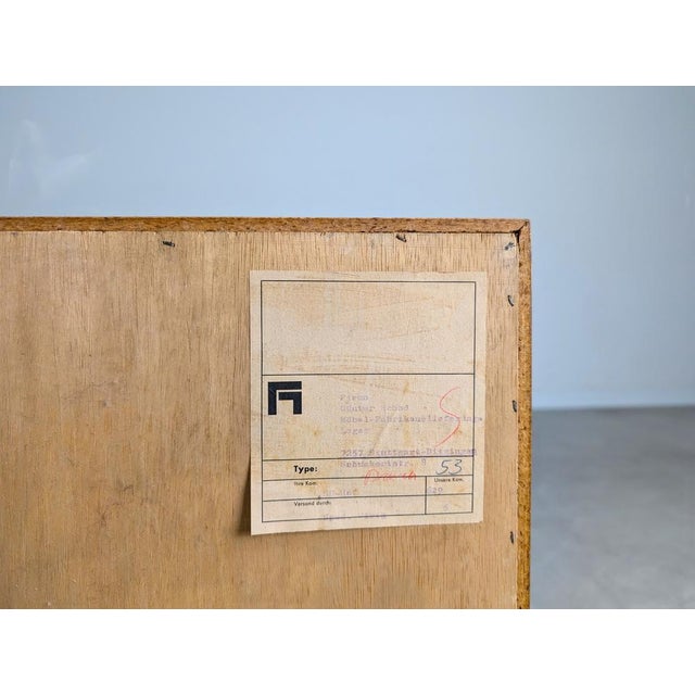 Mid-Century Walnut Sideboard with Drawers, 1970s For Sale - Image 9 of 10