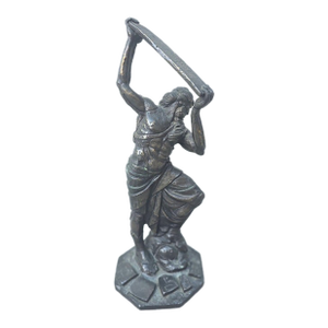 1970s Wrath of Moses Bronze Statue