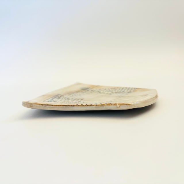 Abstract Studio Pottery Tray For Sale - Image 4 of 9