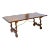 Italian Baroque Walnut Dining Table For Sale