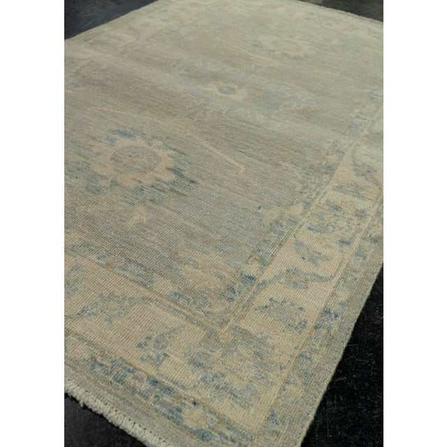 Textile Oushak Rug 3'4" x 5'2" #21331 For Sale - Image 7 of 8