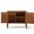 Brown Unagusta Mid Century Walnut Curved Nightstands - Pair For Sale - Image 8 of 12