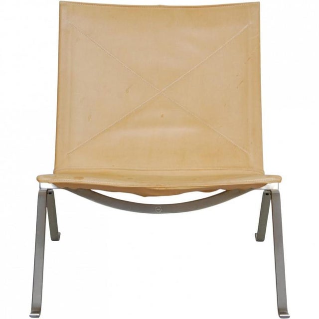 PK22 Chair in Leather by by Poul Kjærholm, 2006 For Sale - Image 13 of 13