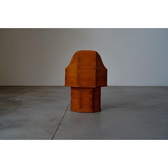 Pine Dining Chairs in Boucle Upholstery, Germany, 1970s, Set of 7 For Sale - Image 18 of 18