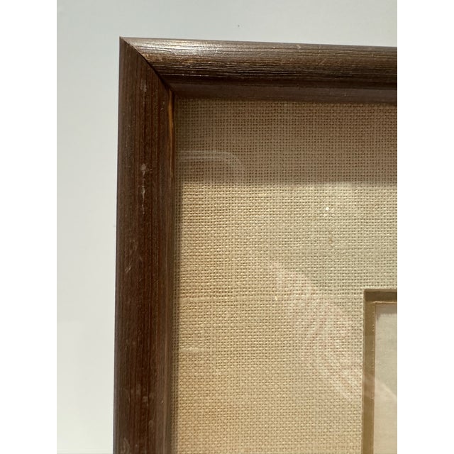1970s 1970s Haku Maki Signed Limited Edition Japanese Embossed Woodblock Print “Collection-2” For Sale - Image 5 of 8