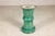 Early 20th Century Antique Annamese Green Glazed Ceramic Pedestal with Floral Medallion For Sale - Image 5 of 12