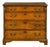 English 19th Century Walnut Campaign Butler's Desk with Three Drawers For Sale