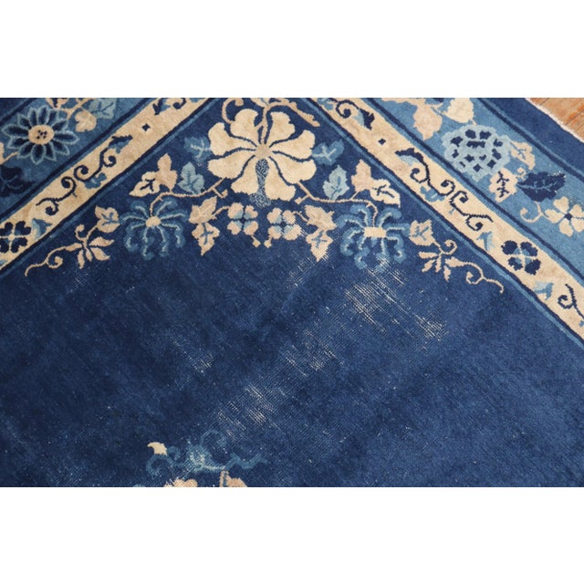 Early 20th Century Chinese Peking Rug - 8' x 9'7" For Sale - Image 4 of 8