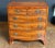 English Bow Front Small Chest of Drawers of Flame Mahogany For Sale In Austin - Image 6 of 16