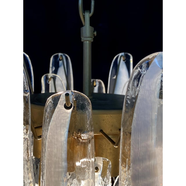 White Petal Chandeliers, Murano, 1990s, Set of 2 For Sale - Image 15 of 18