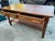 Antique Arts and Crafts Oak Library Desk Writing Table Wirh Shelf Mission Style For Sale - Image 18 of 18