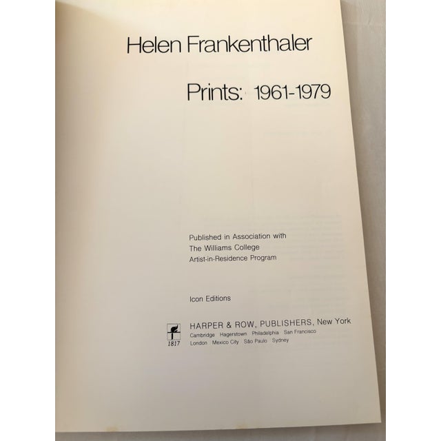 1980s Helen Frankenthaler Prints: 1961-1979 First Edition Soft Cover For Sale - Image 5 of 10