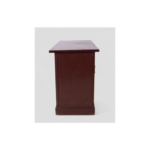 Vintage Wooden Desk, 1940s For Sale - Image 4 of 8