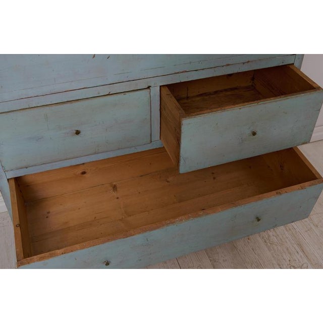 Antique Folk Art Secretary Desk For Sale - Image 10 of 14