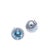 Tiffany & Co. Platinum Soleste Aquamarine & Diamond Earrings 1.22ct 6.28g, Pair For Sale - Image 6 of 9