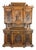 Late 19th Century Renaissance Style 2-Body Buffet in Carved Walnut For Sale
