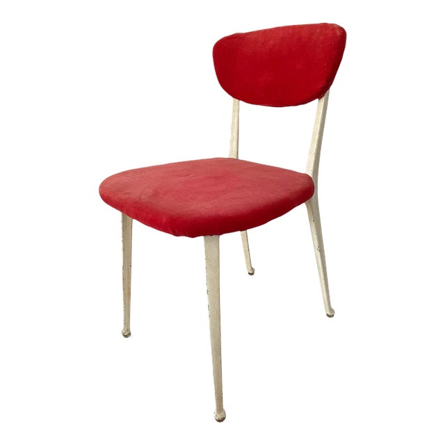 Vintage Iron Chair by British Designer Ernest Race For Sale