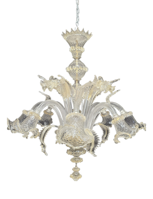 Murano Glass Chandelier, 1980s