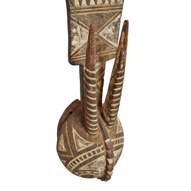 Antique Original Burkina Faso Mask Mossi For Sale - Image 9 of 10