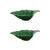 Traditional Bordallo Pinheiro Cabbage Sauce Boat, Green, Set of 2 For Sale - Image 3 of 3