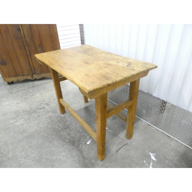 Antique Spanish Colonial Accent Table For Sale - Image 4 of 10