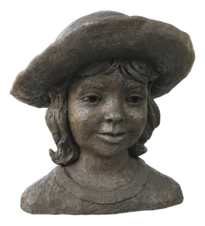 Artist's Model Bust of a Young Girl in a Panama Hat, 1960s