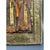 Antique Orthodox Icon with 3 Saints on Gilded Tempera Wooden Board For Sale - Image 3 of 10