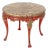Louis XV Style Gilded Faux Marble Center Table For Sale
