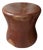 Andrianna Shamaris Wood Side Table or Stool For Sale