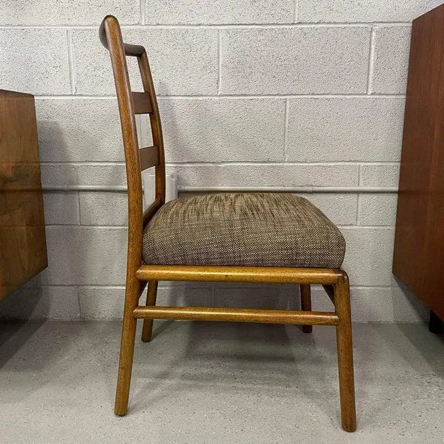 Mid-Century Modern 1950s T. H. Robsjohn Gibbings Ladder Back Side Chair For Sale - Image 3 of 9
