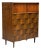 Edmund J Spence, Swedish Modern, Maple, Wave Highboy, Sweden, 1950s For Sale