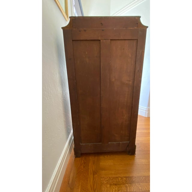 Wood Antique Mid 19th Century French Napoleon III Style Secretary Cabinet For Sale - Image 7 of 12