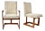 Vladimir Kagan, Prudential Chairs, Rosewood, Kagan-Dreyfuss, Inc, 1970s For Sale