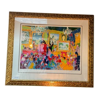 2000s LeRoy Neiman Limited Edition Print “International Auction” 148/295 For Sale