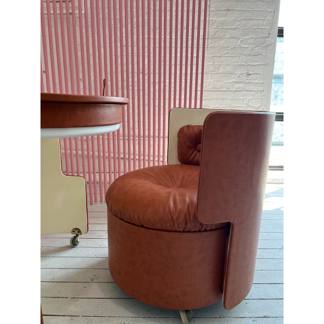 1960s Luigi Massoni for Poltrana Frau Dilly Dilly Vanity - Set of 2 For Sale - Image 12 of 12