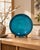 Turquoise Late 19th Century Awaji Charger For Sale - Image 8 of 8