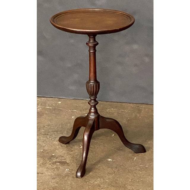 English Wine or Cocktail Table of Mahogany From the Edwardian Era For Sale In Austin - Image 6 of 10