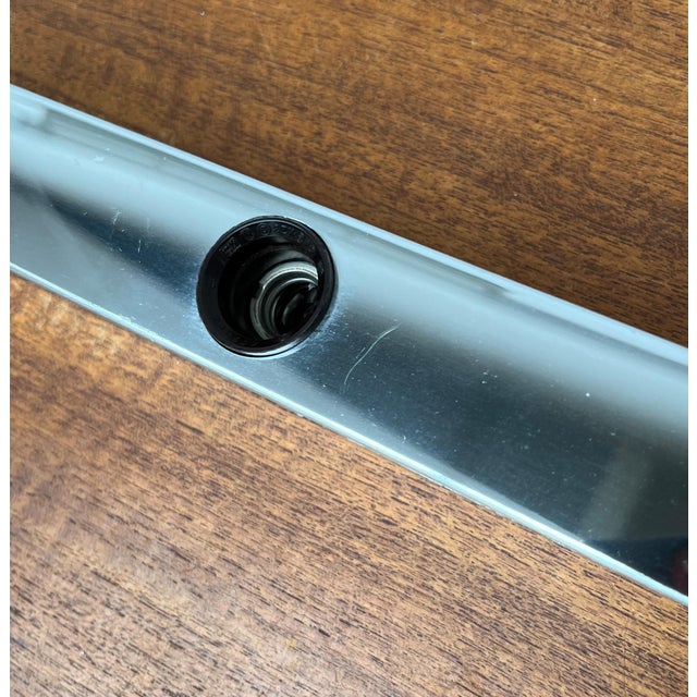 Mid-Century Space Age German Chrome Wall Lamp from Erco For Sale - Image 17 of 18